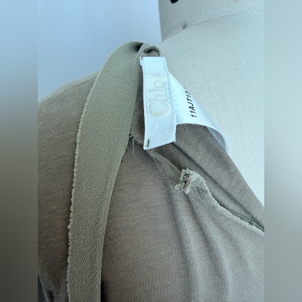 Chloe  Women's  long sleeve Top, tshirt made in France, Size XS - Picture 7 of 13